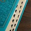 Teal Faux Leather Giant Print Standard-size King James Version Bible with Thumb Index