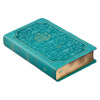 Teal Faux Leather Giant Print Standard-size King James Version Bible with Thumb Index