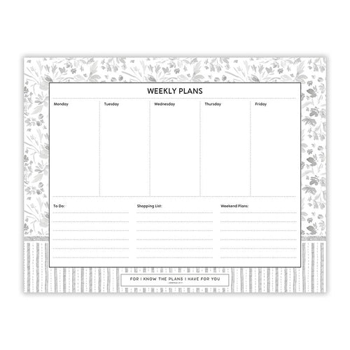 Weekly Planner - For I Know