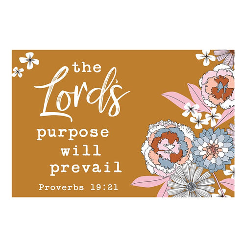 Pass It On - Proverbs 19:21
