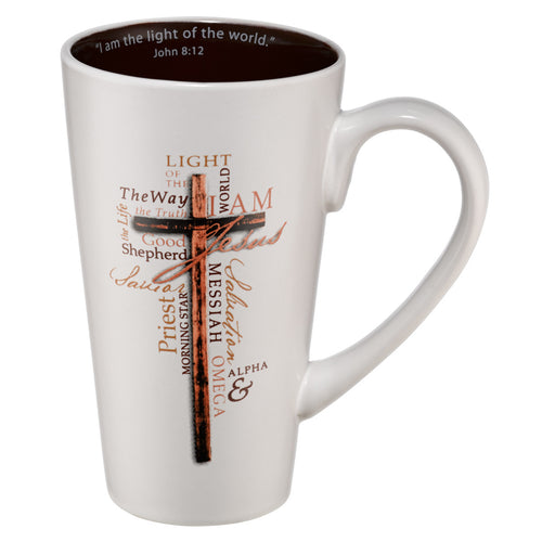 Mug: Names Of Jesus White 540ml