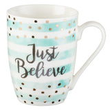 Just Believe Ceramic Coffee Mug - Mark 5:36