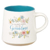 Ceramic Coffee Mug with Clay Dipped Base - My Favorite People Call Me Grandma