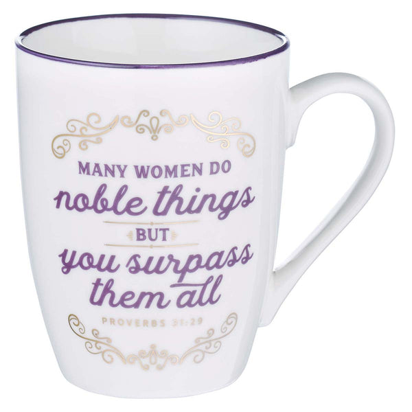 Ceramic Mug - Noble Things Proverbs 31:29