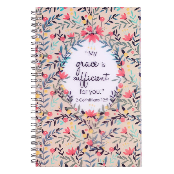 My Grace Wirebound Notebook - 2 Corinthians 12:9