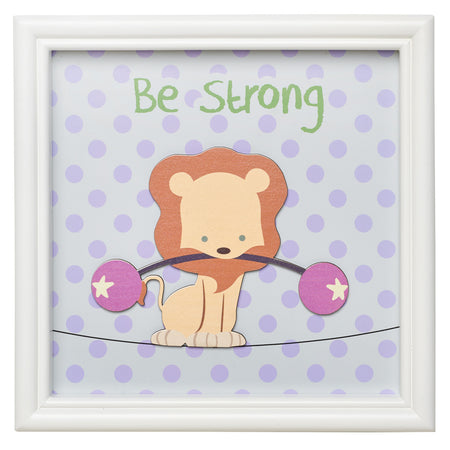 Be Brave Elephant, Children's Wall Art