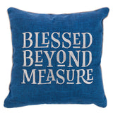 Square Pillow - Blessed Beyond Measure
