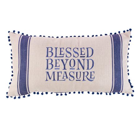 Square Pillow - Hemmed in Prayer