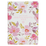 Pink Floral Faux Leather Spiritual Growth Bible