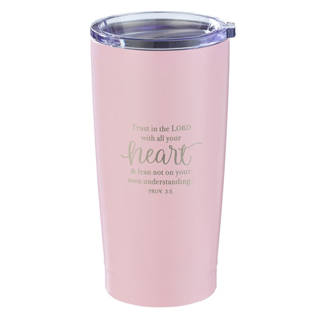 Do Everything In Love Stainless Steel Mug in Pink