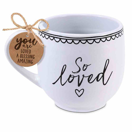 Ceramic Mug-Touch of Floral-Amazing Blessing