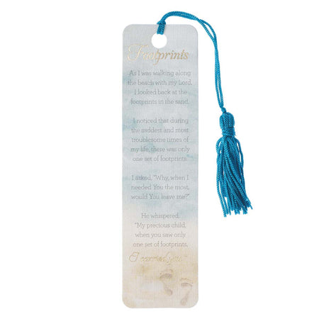 Faux Leather Bookmark - Strength & Dignity (Teal)