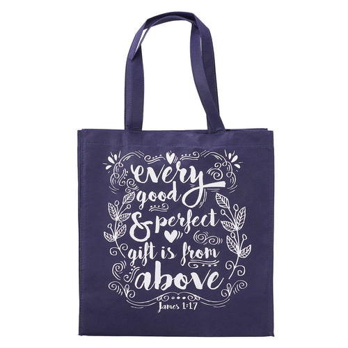 Tote Shopping Bag - Every Good and Perfect Gift  James 1:17