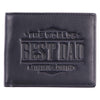 Genuine Leather Wallet - The World's Best Dad Joshua 1:9