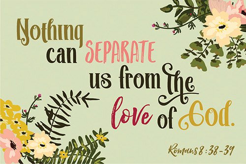 PIO Pack of 25 : YC816 Nothing Can Separate Us Romans 8:38-39