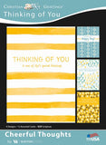 Boxed Card - Thinking of You : Cheerful Thoughts