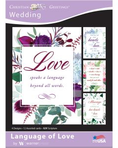 Boxed Card - Wedding : Language of Love